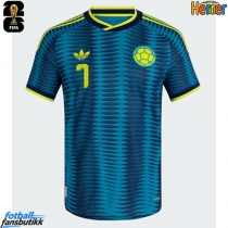 Colombia Luis Diaz #7 Bortedrakt EM 2024 Kortermet